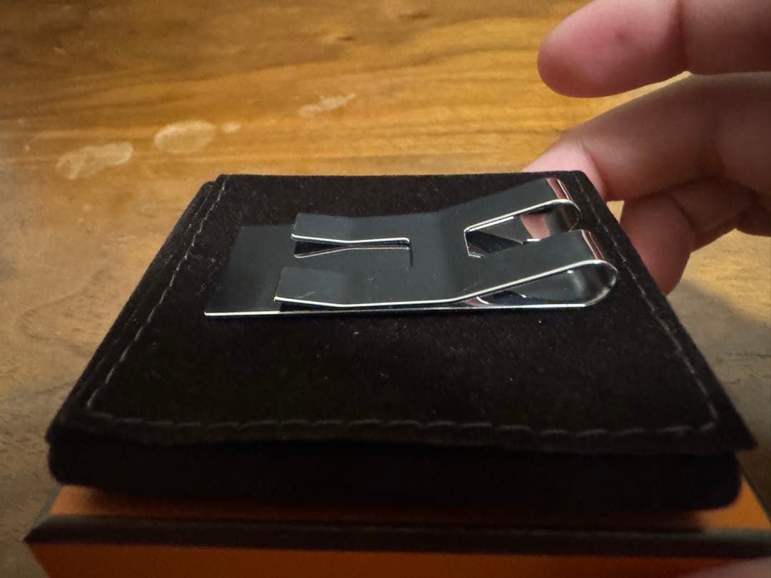 HERMES マネークリップ シルバー