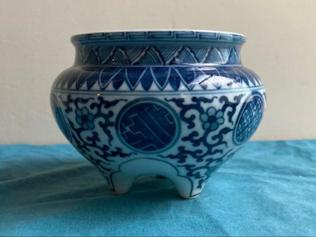 京焼　三浦竹泉　香炉