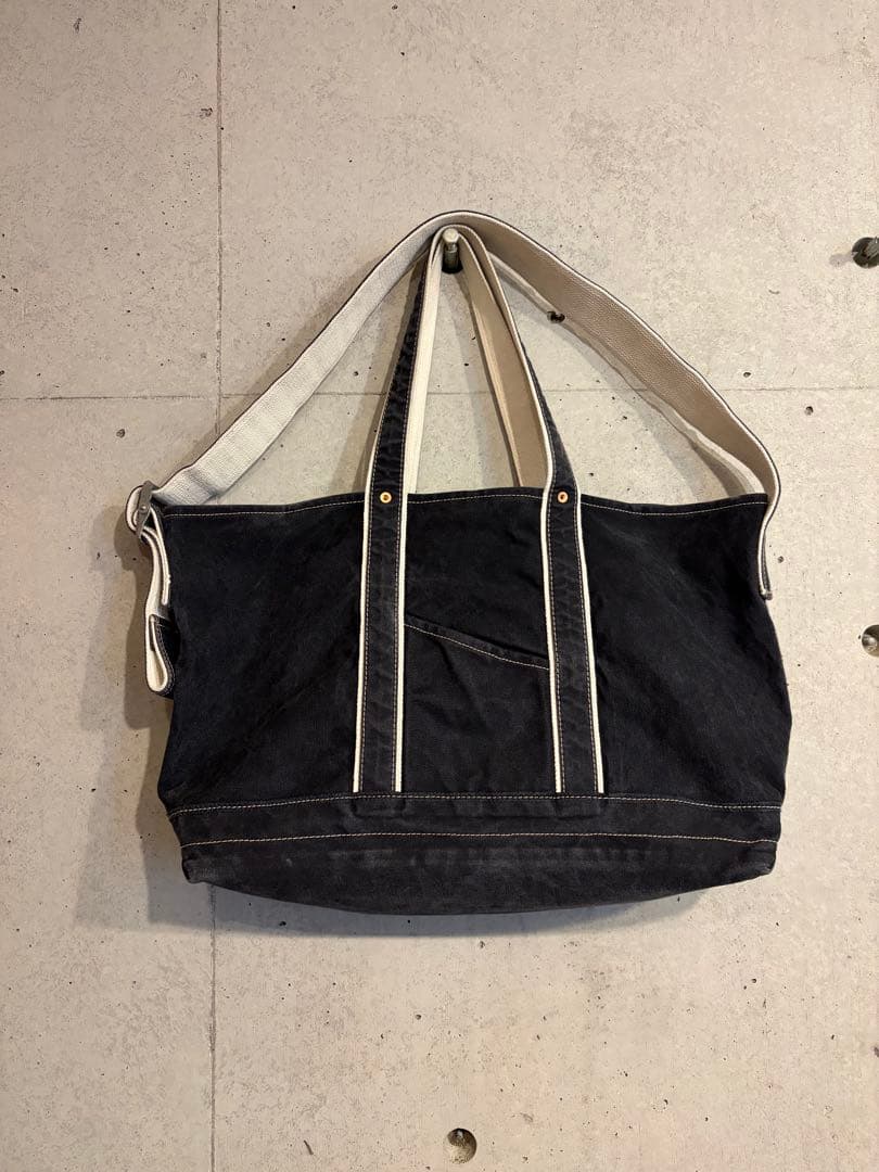 バッグ NICENESS L.LESH SHOULDER TOTE BAG CANVAS