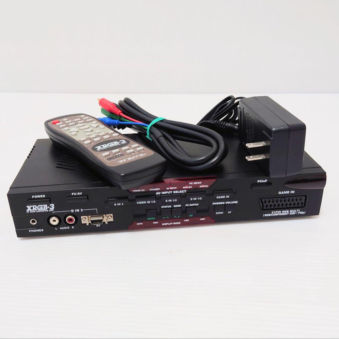 マイコンソフト　アップ、スキャンコンバーター　XRGB-3　中古ジャンク