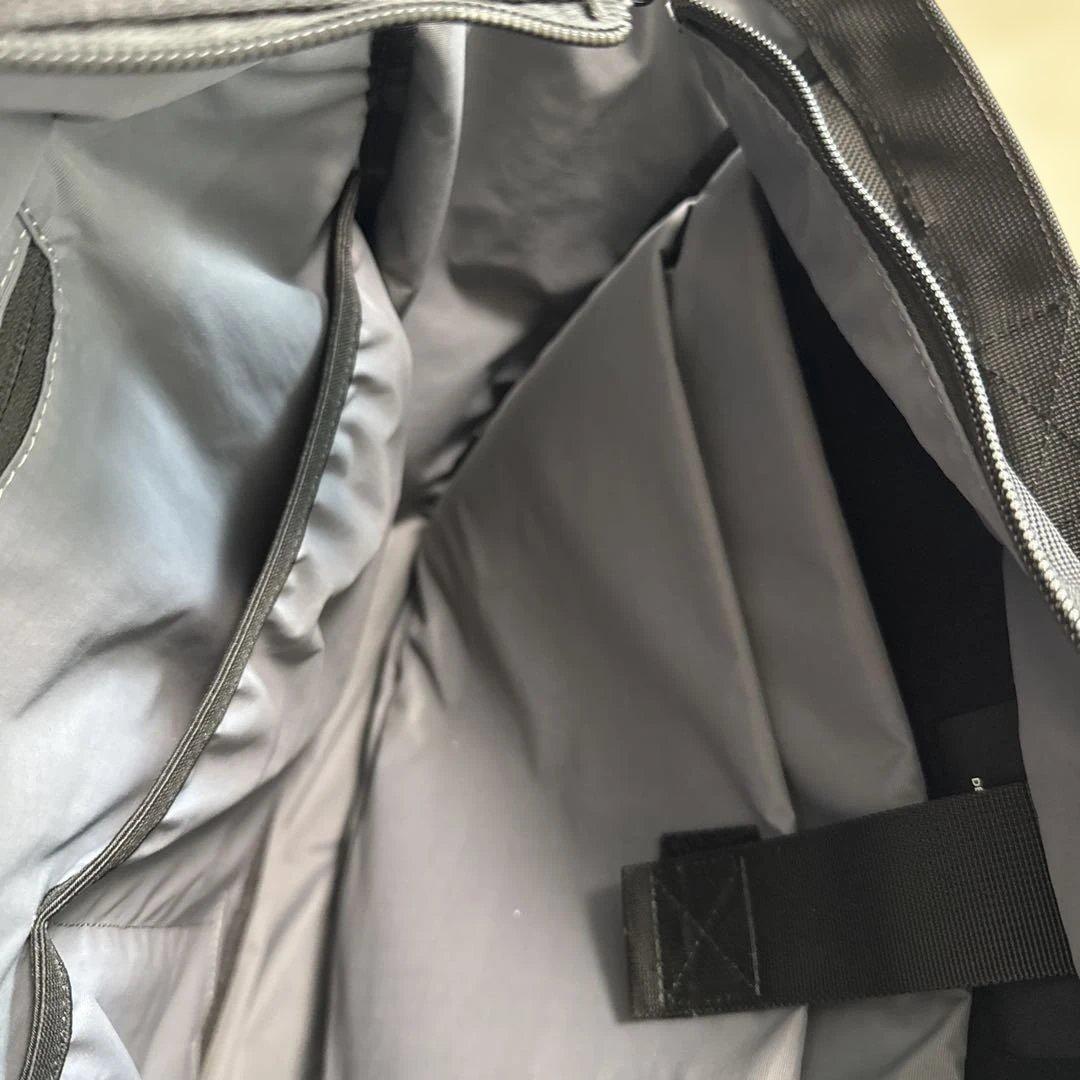 Aer ブラック シティトートバッグ