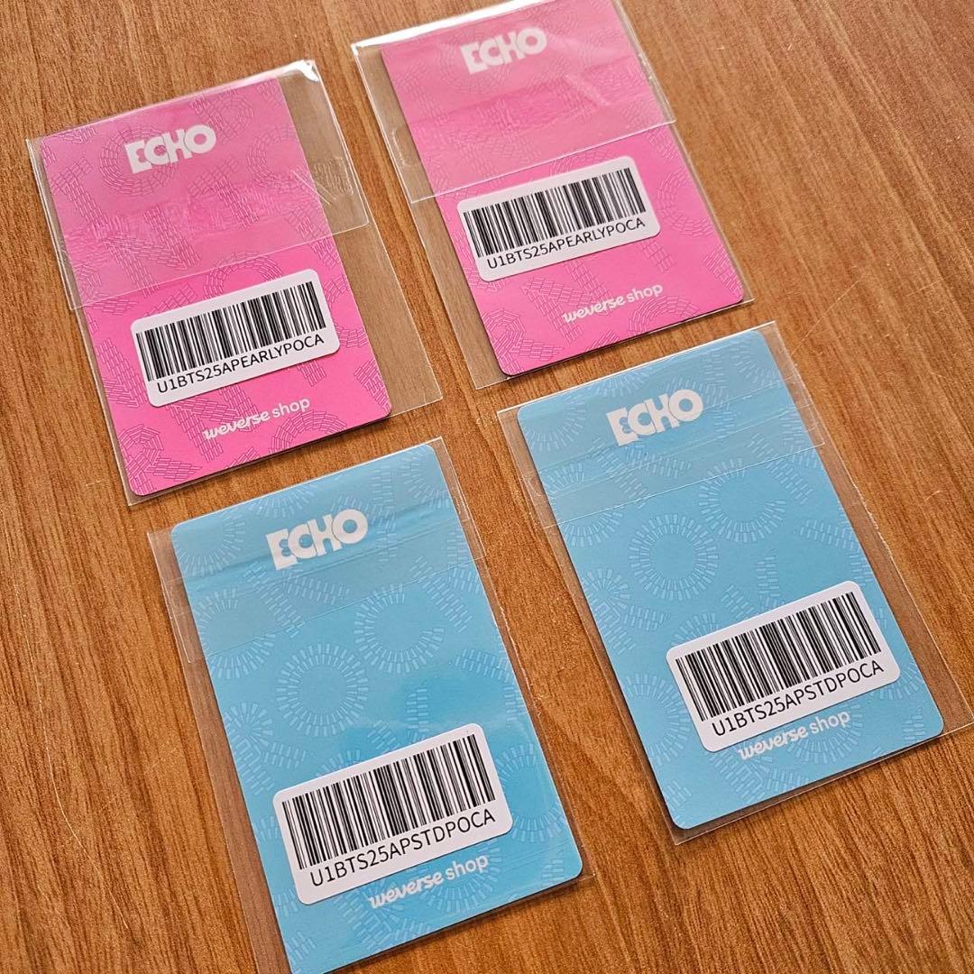 コンプ アーリーバード特典 BTS ジン Echo 未公開トレカ