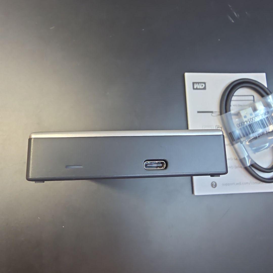 美品ウエスタンデジタルWD Mac用ポータブルHDD5TB USB/Type-C