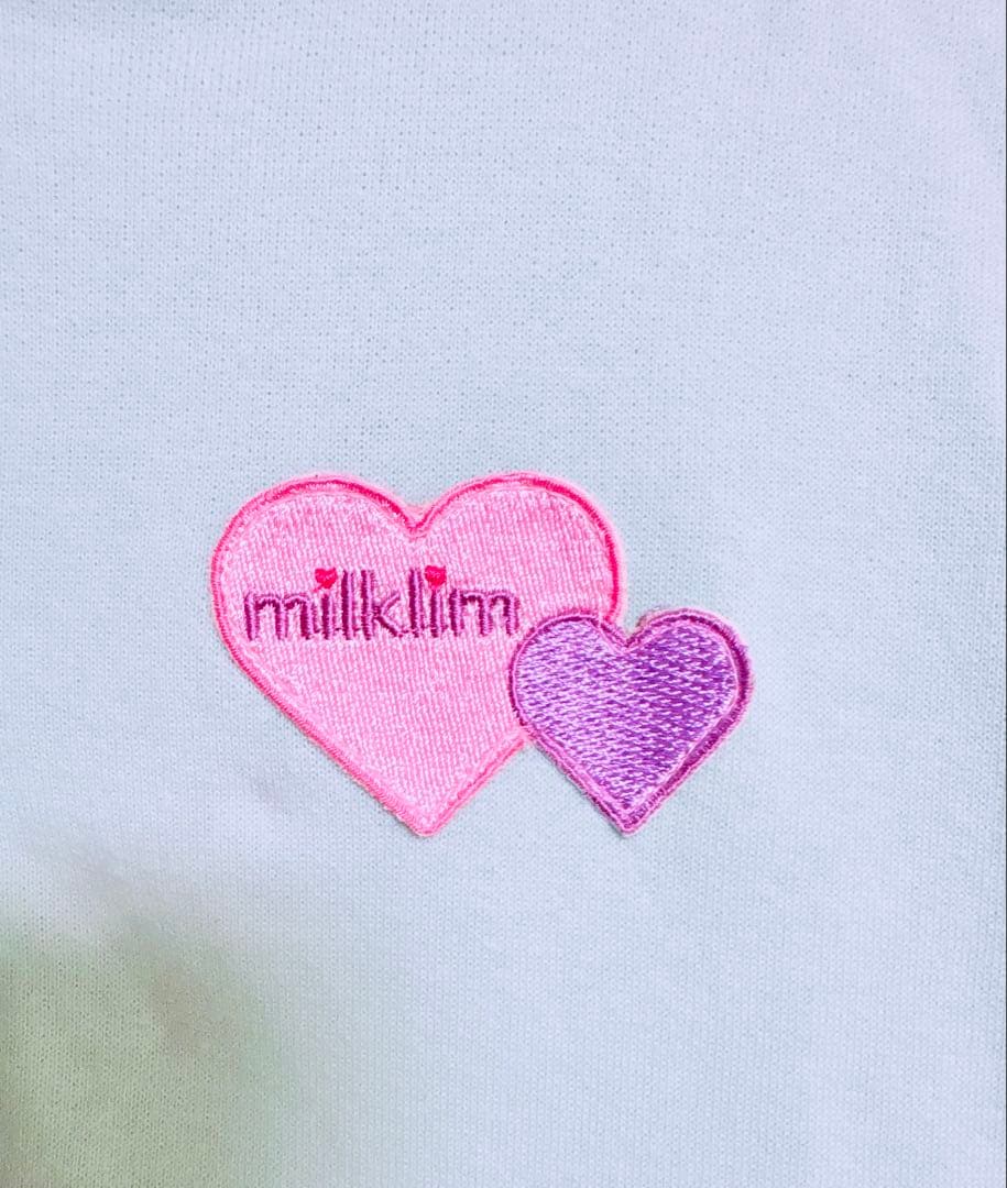 milklim スタジャン アウター 古着 パステル ゆめかわ ファンシー