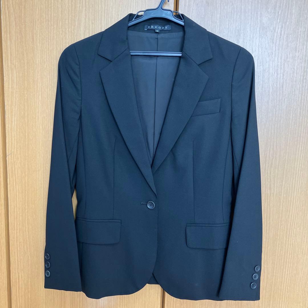 ブラックパンツスーツ上下