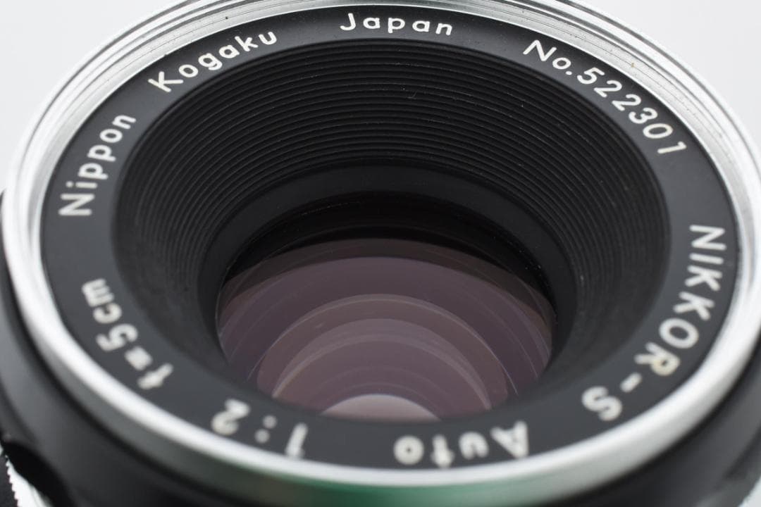 ＊1581＊チックマーク Nikkor-S 55mm f/2 レンズ