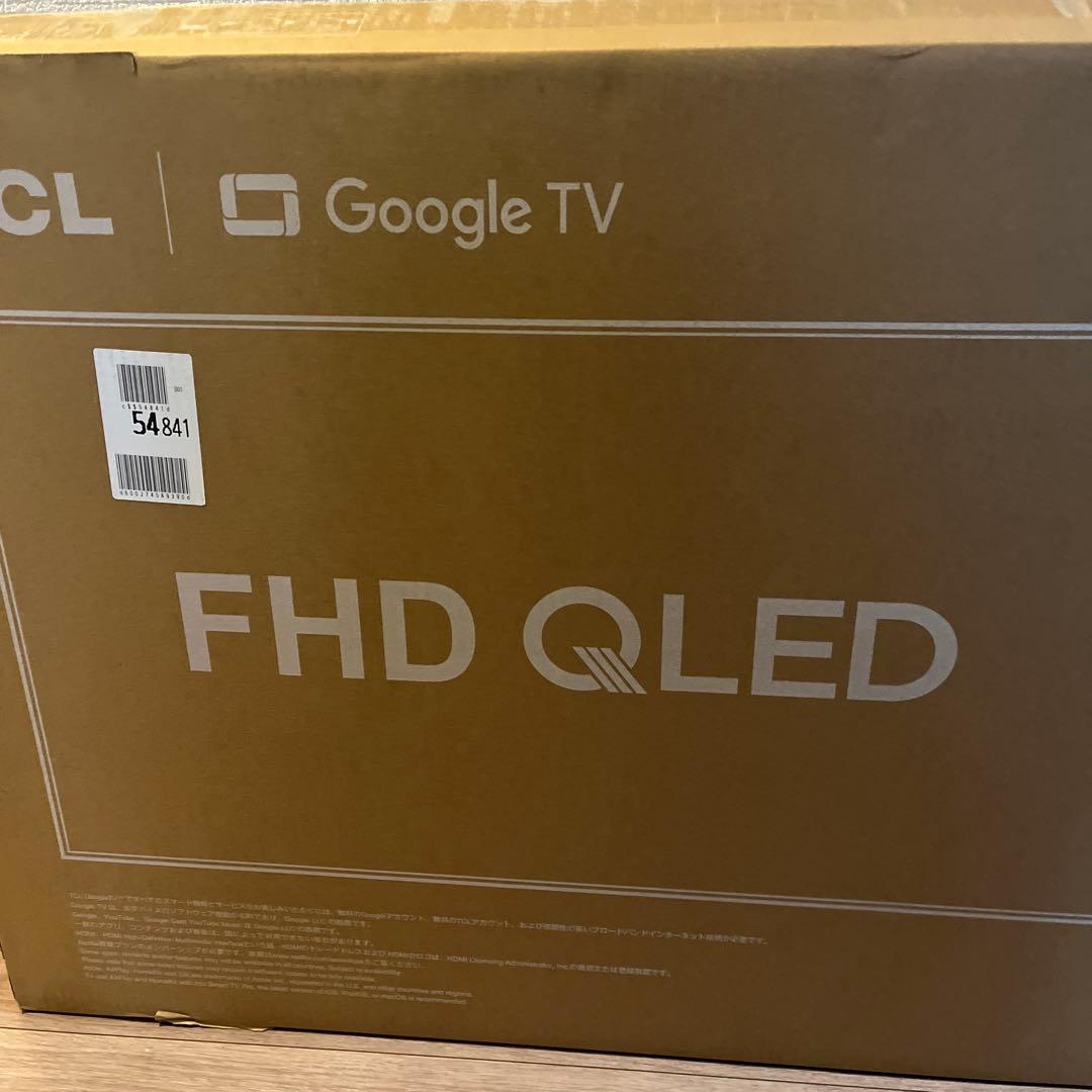 ！！最終値下げ！！　新品　2025年製TCL40型スマート液晶テレビ