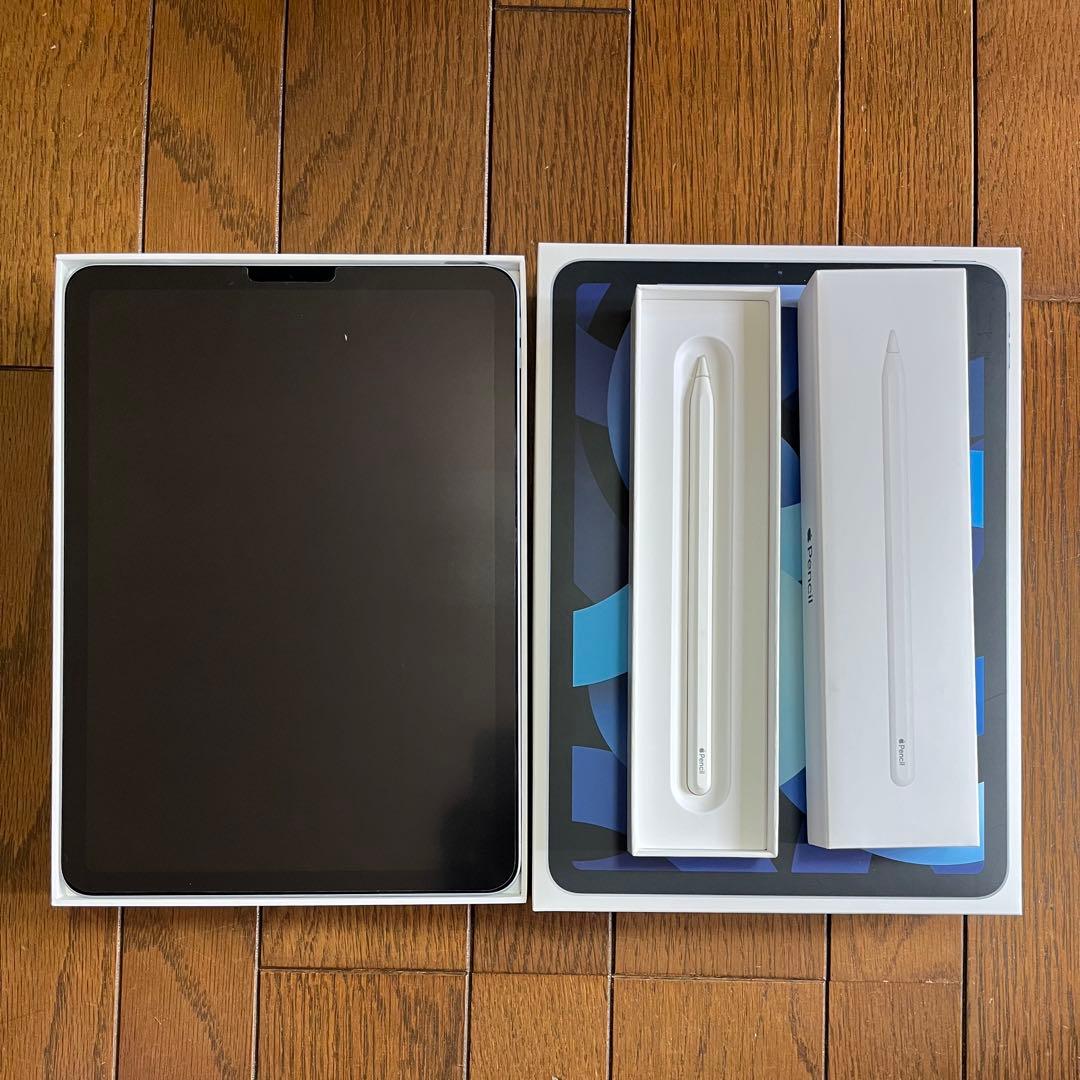 iPad Air (第4世代) 256GBブルー + Apple Pencil