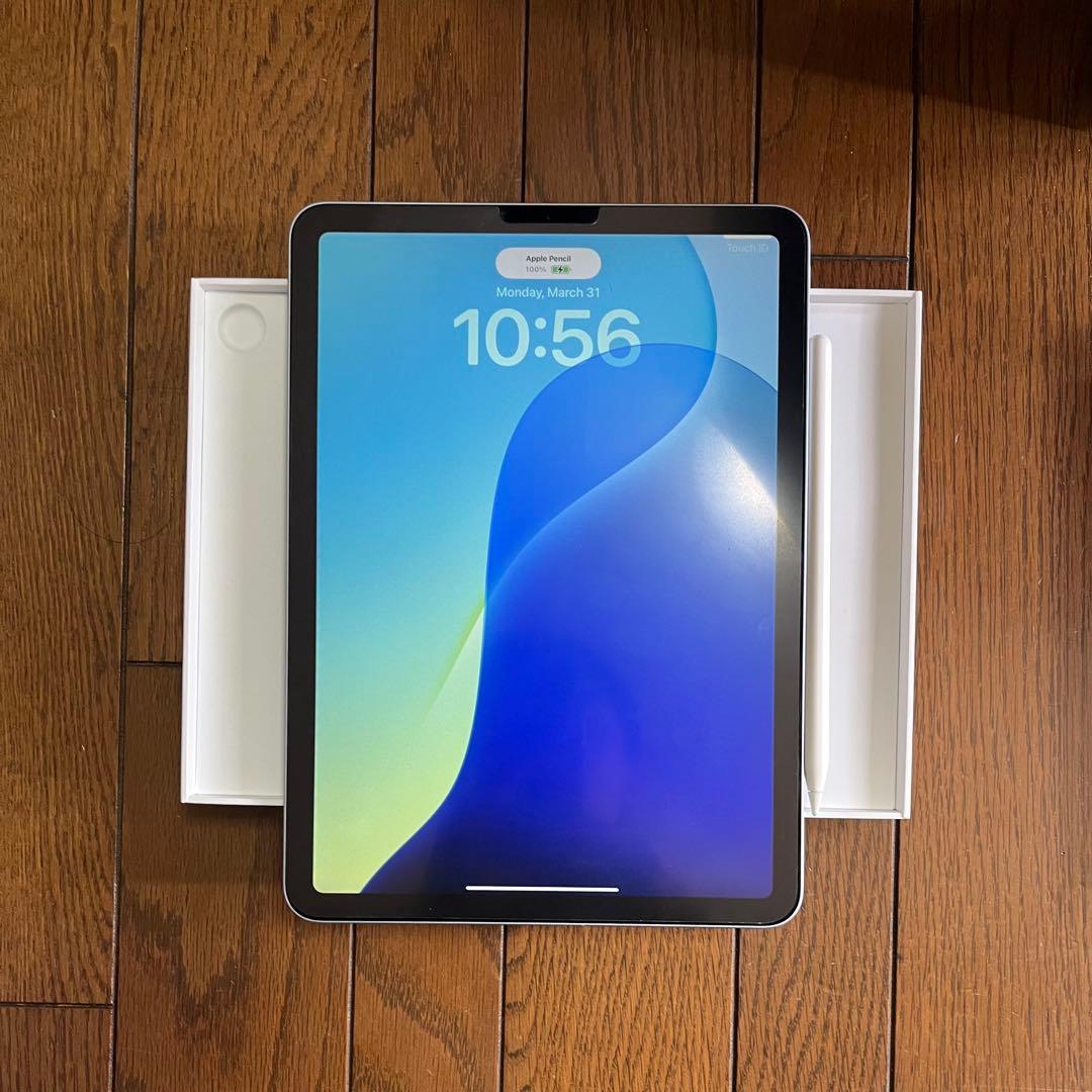 iPad Air (第4世代) 256GBブルー + Apple Pencil