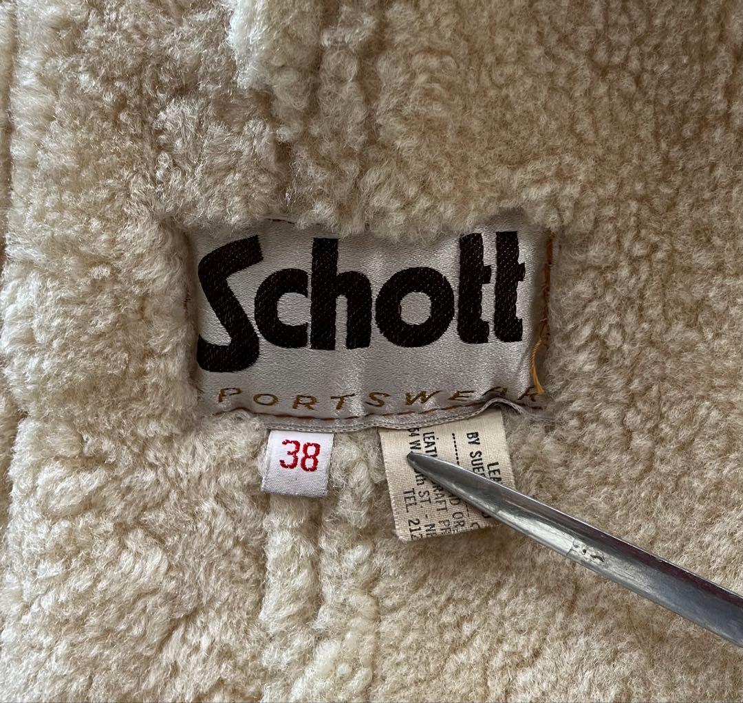 Schott ショット　ムートンジャケット