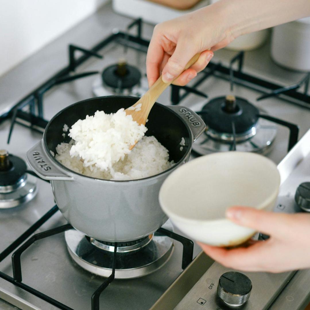 新品　ストウブ　ラ・ココット de GOHAN　12cm　グレー