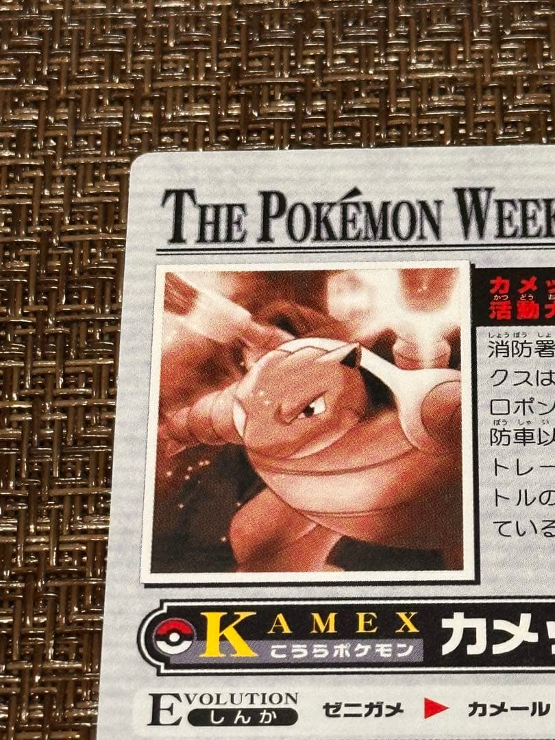 ポケモンカード「カメックス、消化活動大いそがし！」
