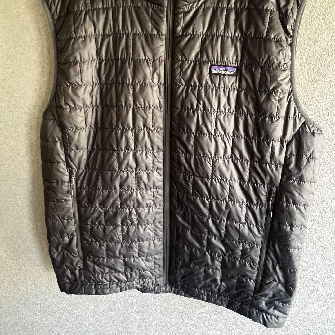 Patagonia ナノパフ　ベスト　グレー　X L