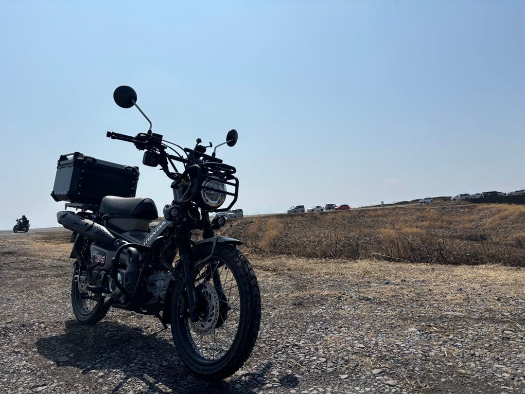 ハンターカブ CT125用 ヘッドライトガード＆フロントキャリアキット