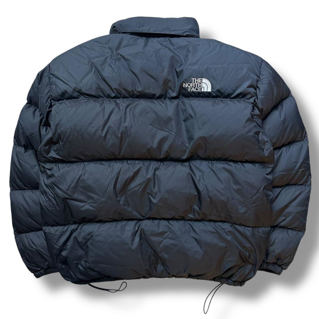 XXL 肉厚 ノースフェイス ヌプシ ダウンジャケット 700フィル 黒 メンズ