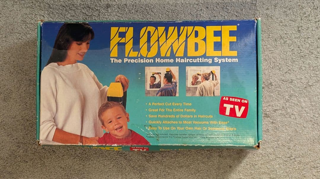 FLOWBEE フロービー 掃除機吸引式電動バリカン