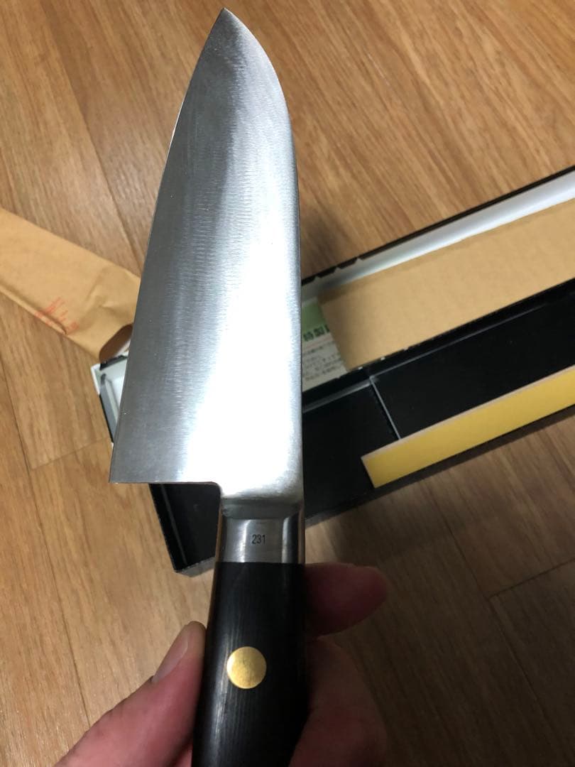 新品Misono(ミソノ) EU・カーボン鋼 洋出刃 No.150/16.5cm