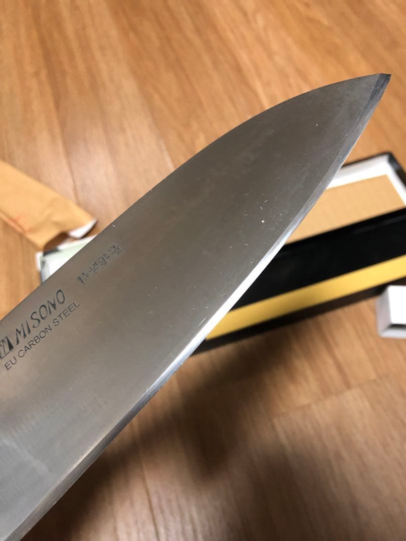 新品Misono(ミソノ) EU・カーボン鋼 洋出刃 No.150/16.5cm