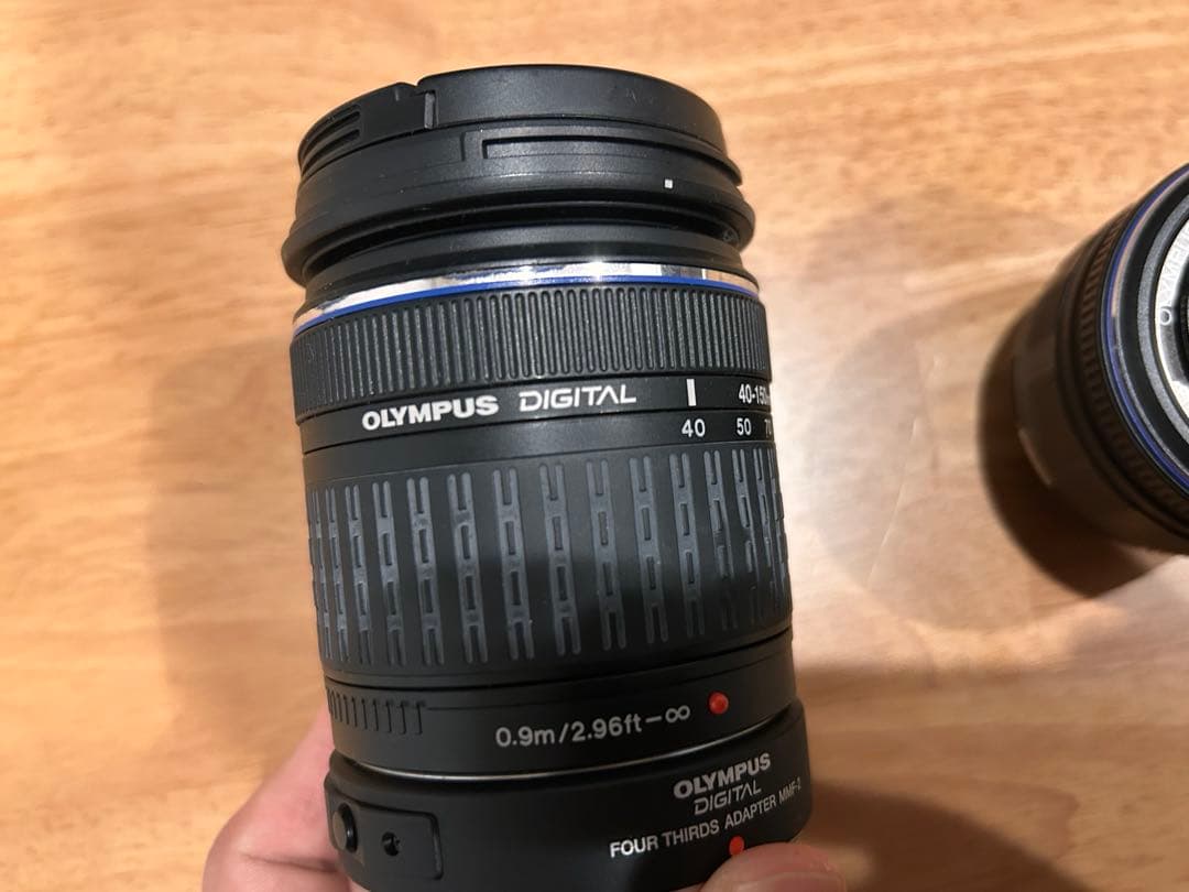 Olympus カメラレンズ２個セット