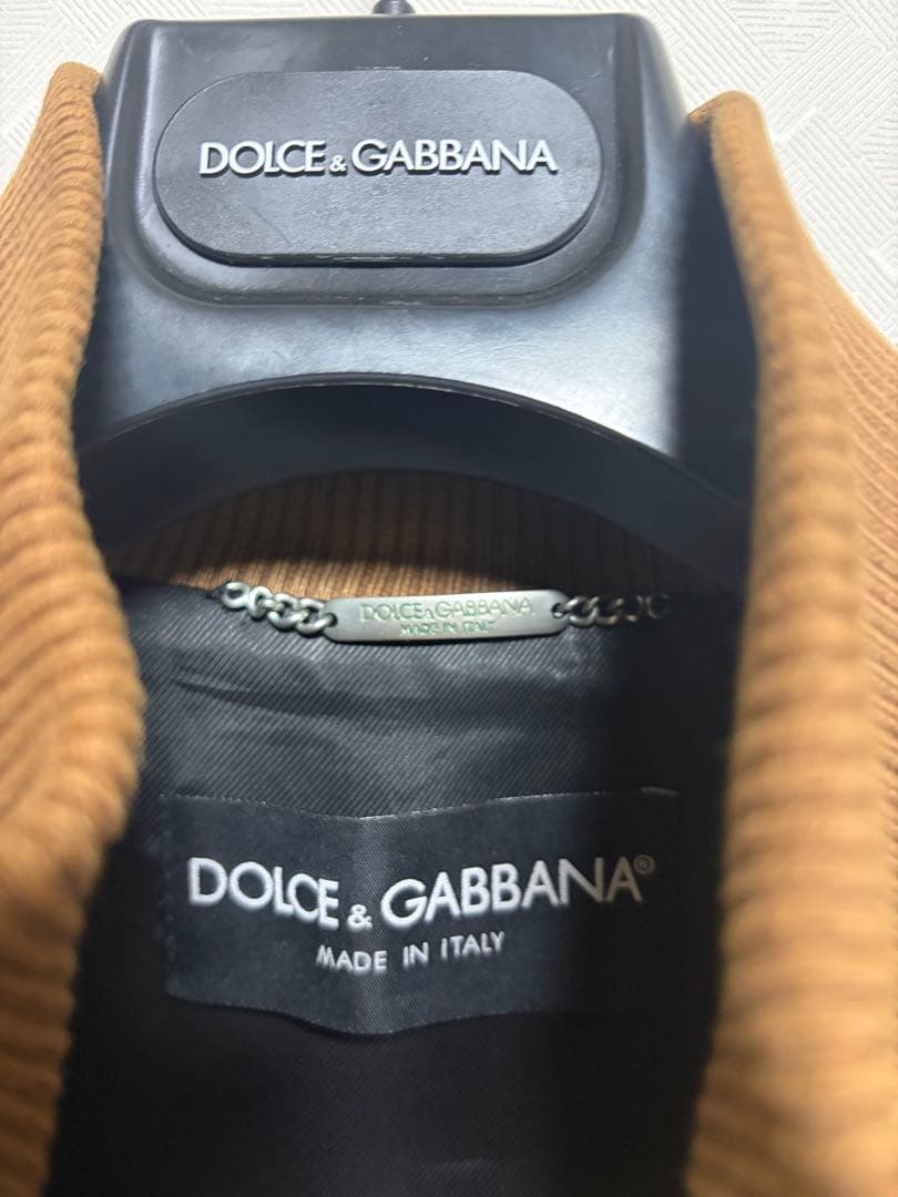 シ*ー様 ドルチェ&ガッバーナ ドルガバ レザーブルゾン サイズ48相当 50サ