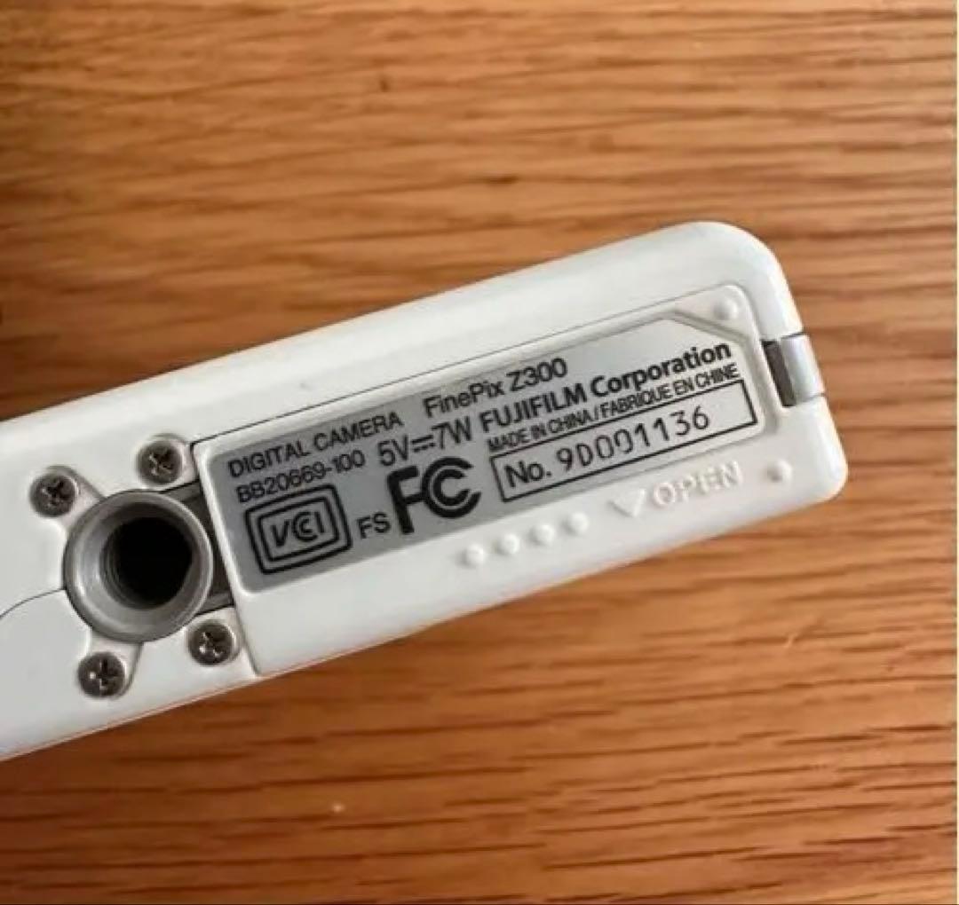FIJI FILM FINEPIX Z300 ホワイト 動作確認済