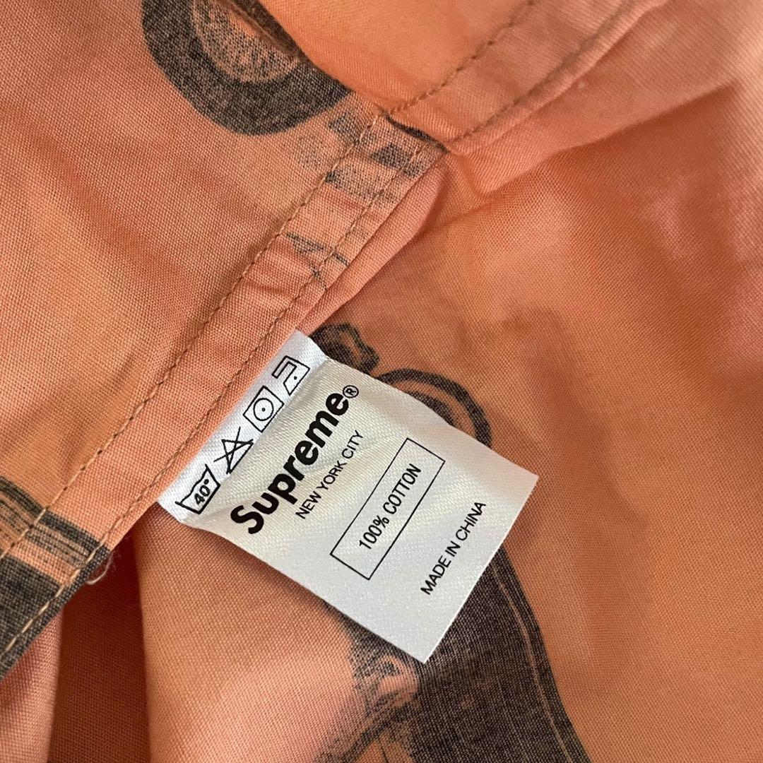新品 Supreme Cars Shirt XL コーラル シュプリーム シャツ