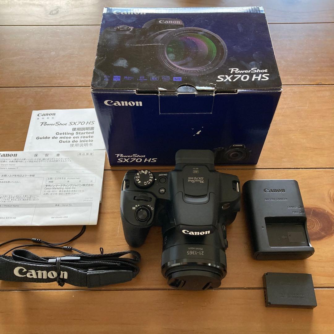 【美品 作例あり】Canon PowerShot SX70HS