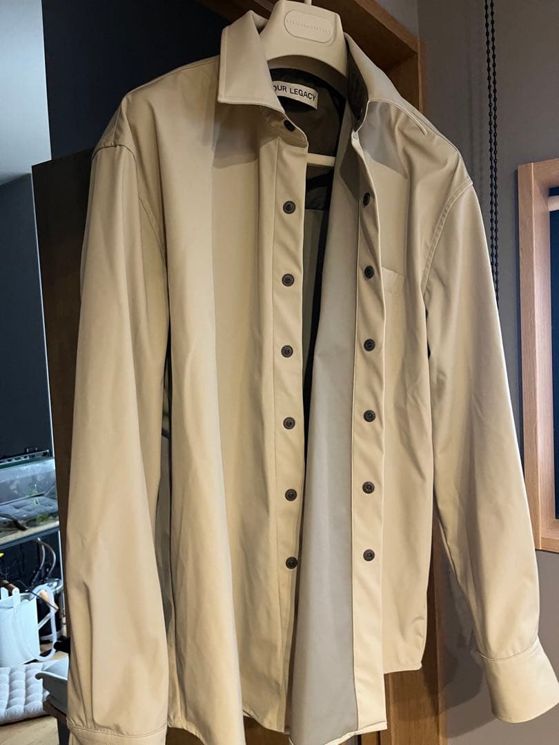 OUR LEGACY ABOVE SHIRT ライトグレー