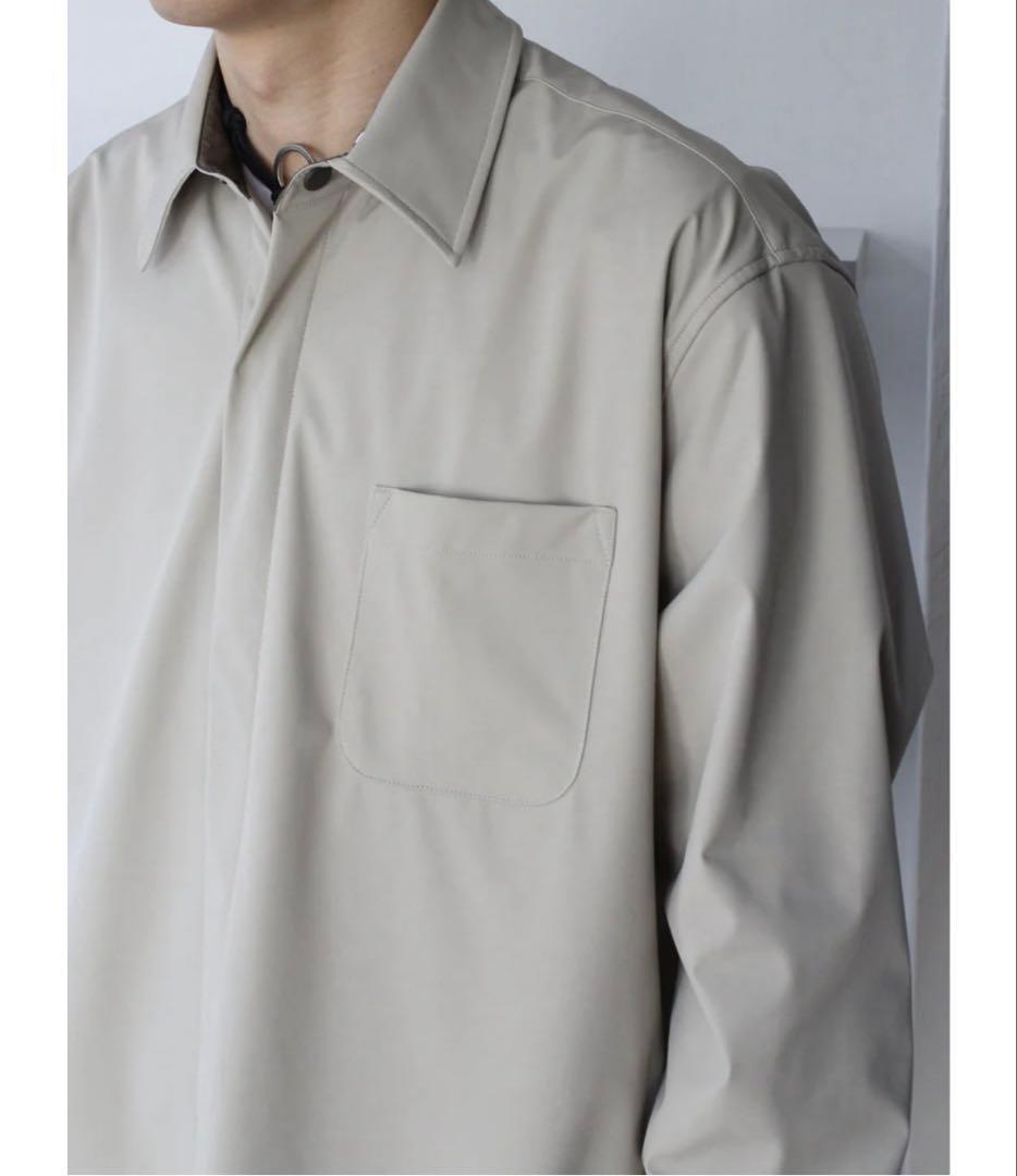 OUR LEGACY ABOVE SHIRT ライトグレー