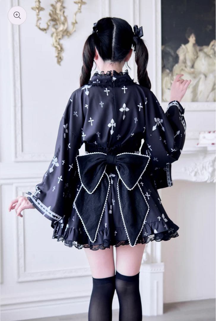 NoGenki 浴衣ドレス パープル(Mサイズ)