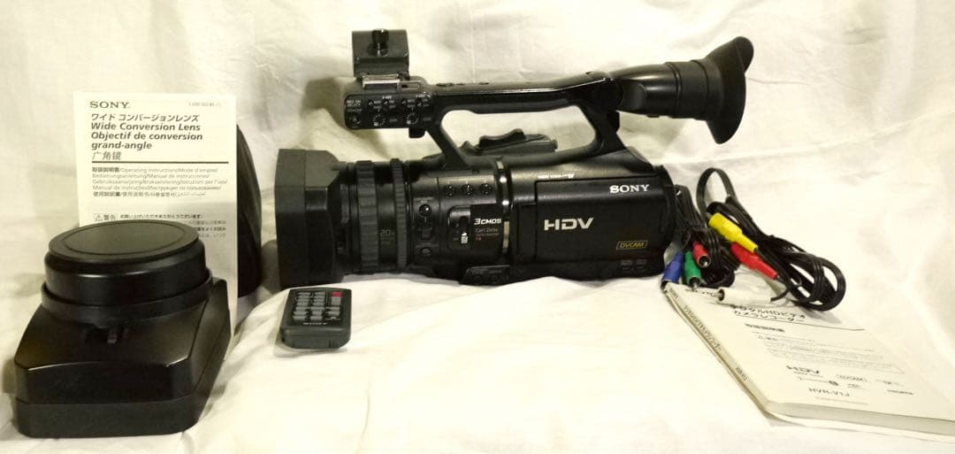 Sony HVR-V1J + ワイコン