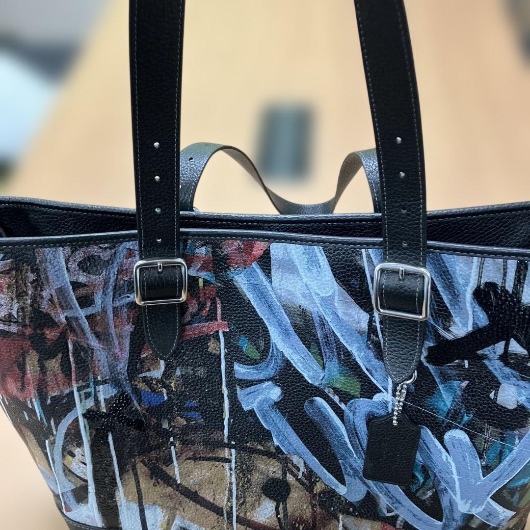 COACH 総柄　トートバッグ　限定品