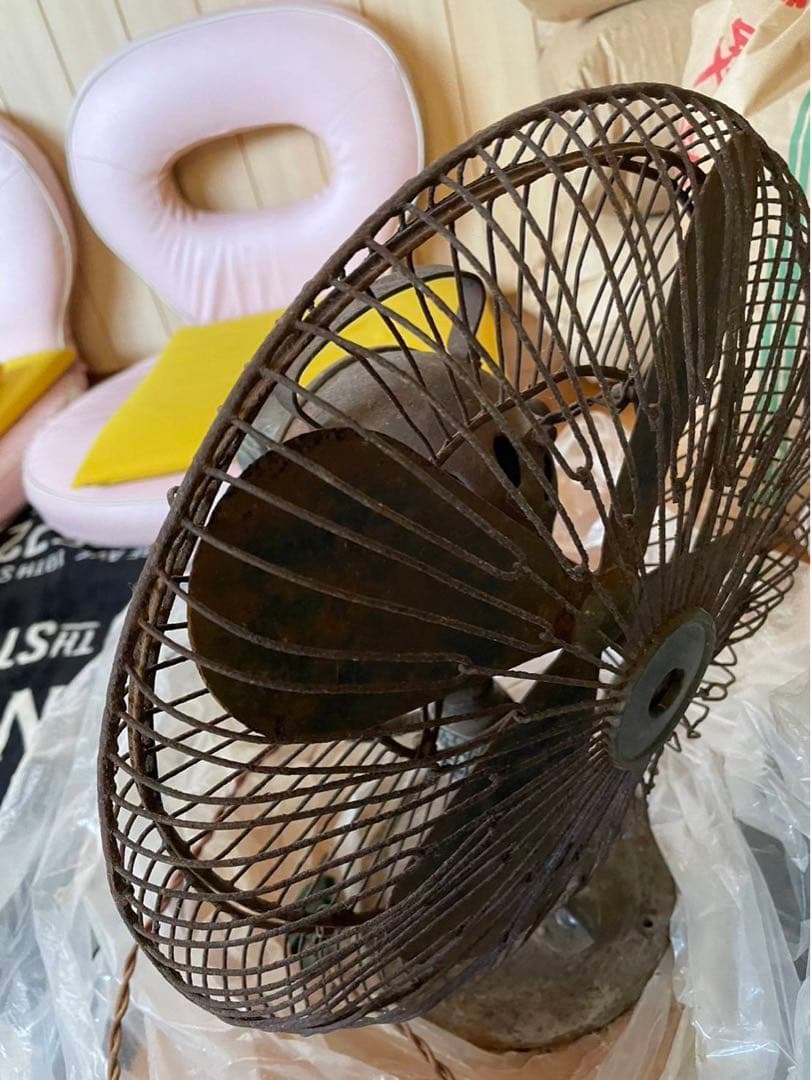 川崎造船　電気扇　ジャンク