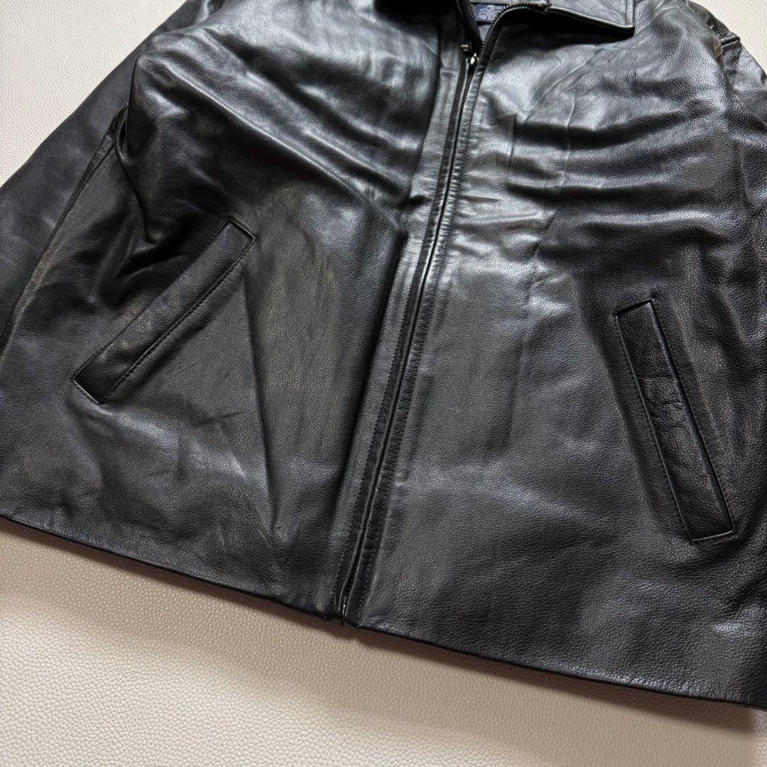90's OLD GAP ジップアップ レザー カーコート レザージャケット