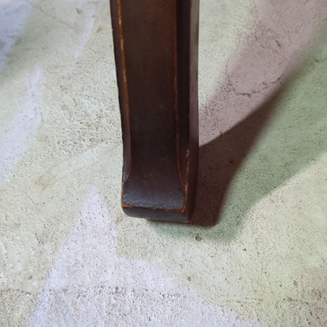 マルニ木工◆ビンテージ　ラタン　本革　ソファ　アーム　チェア 椅子 イス ②