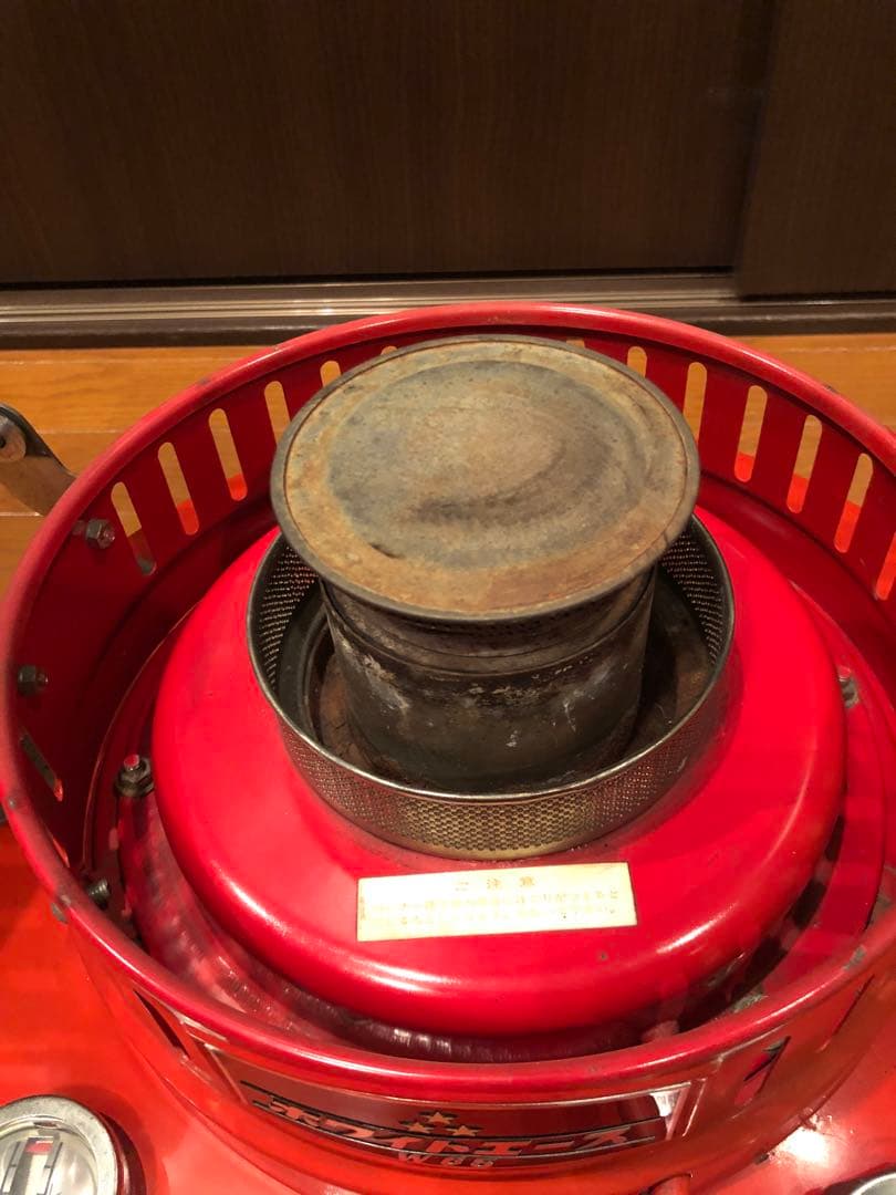 ホワイトエース W-65 1968年製　三星製作所　昭和　レトロ　花柄　対流型