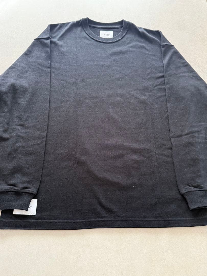 WTAPS ブラック ロングスリーブ Tシャツ サイズX 03