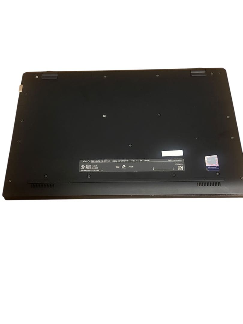 【美品】VAIO 爆速SSD256GB 8GB第8世代パソコン バイオPC