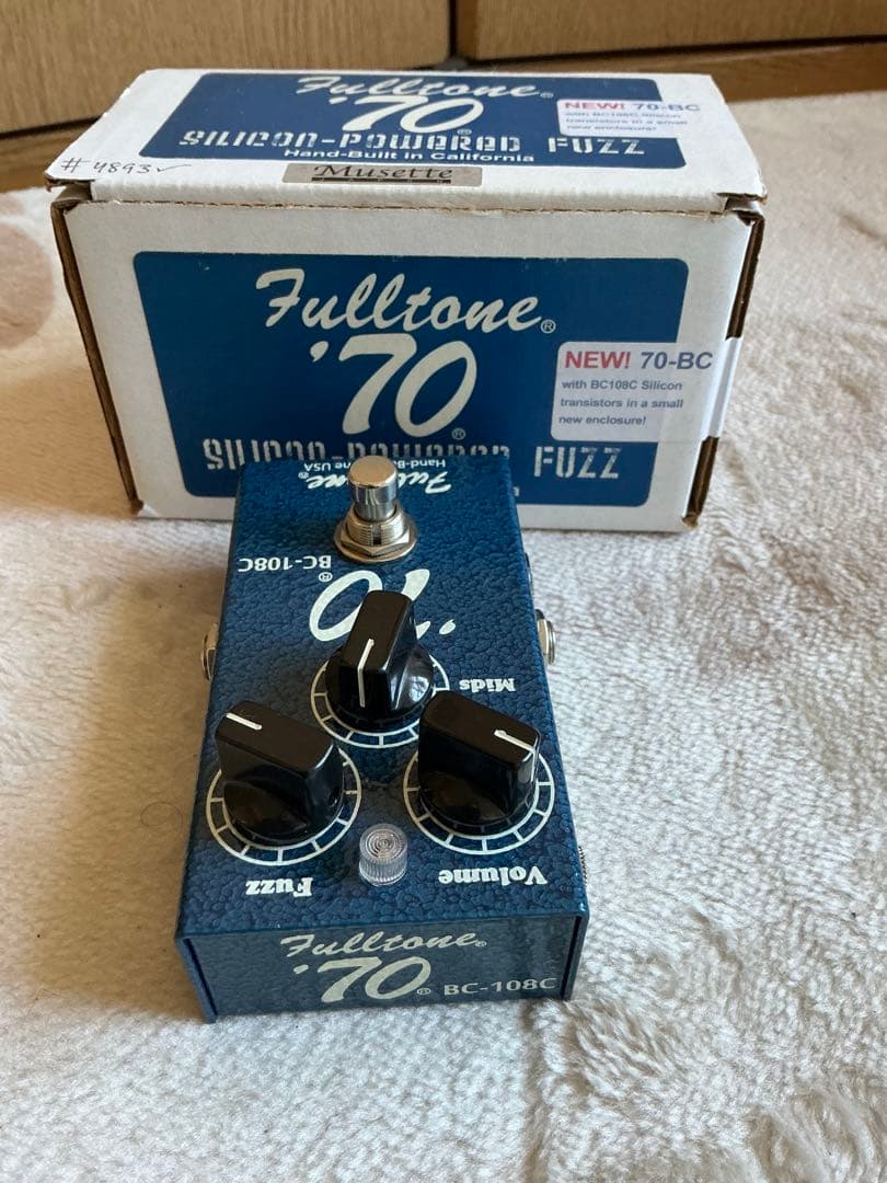 Fulltone 70-BC ファズペダル