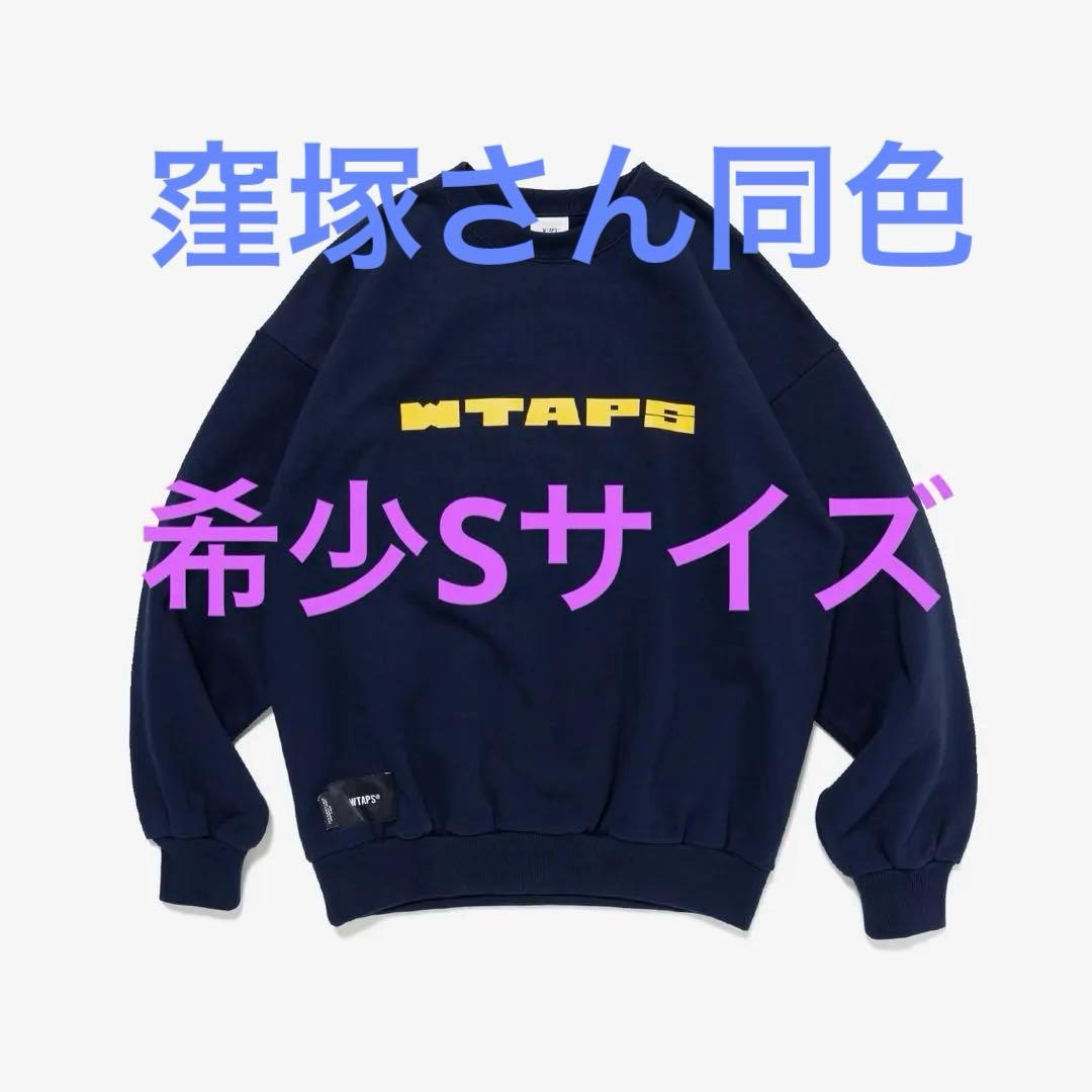 wtaps 25aw BRICK / SWEATER ネイビーS