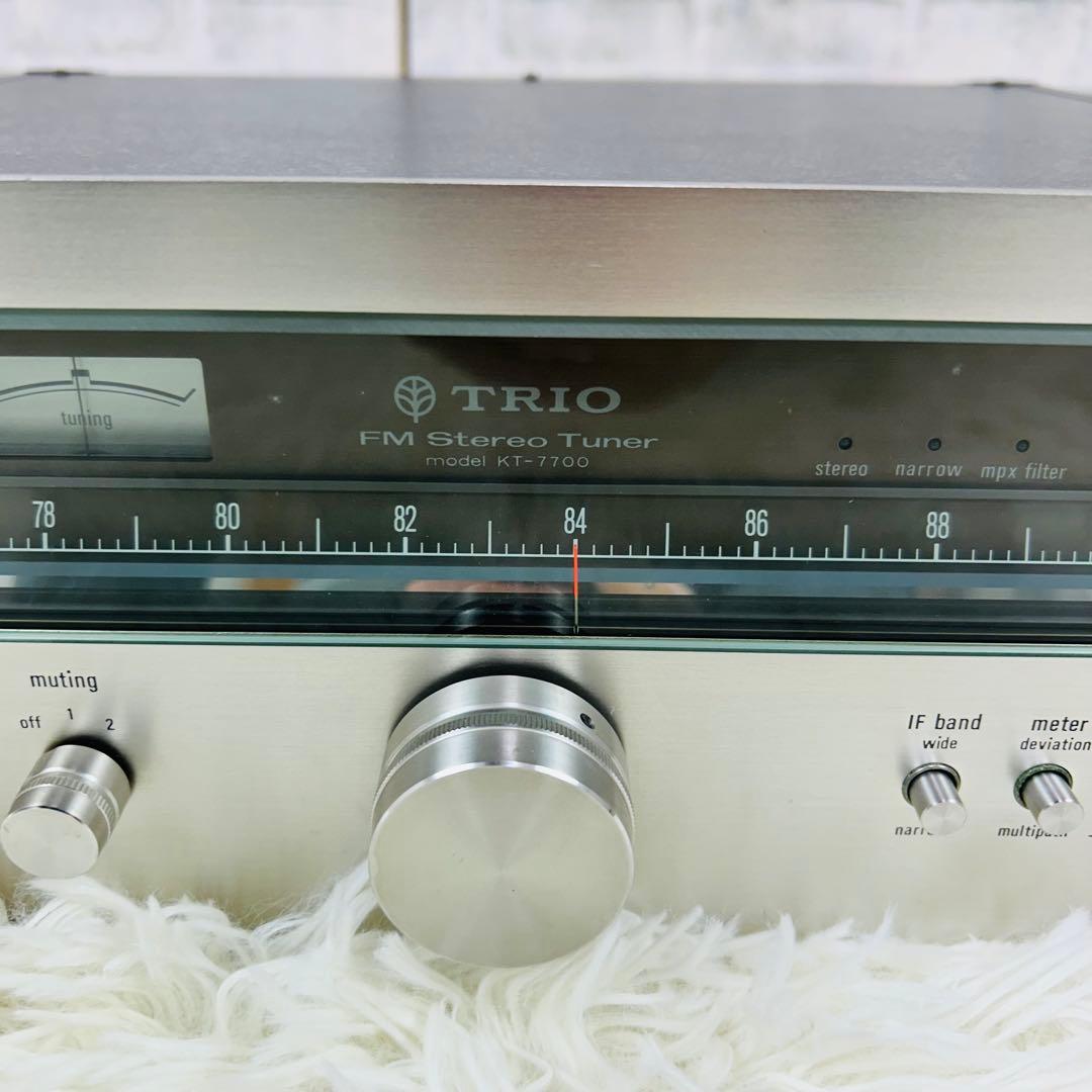 美品 TRIO KT-7700 ラジオチューナー オーディオ機器 トリオ