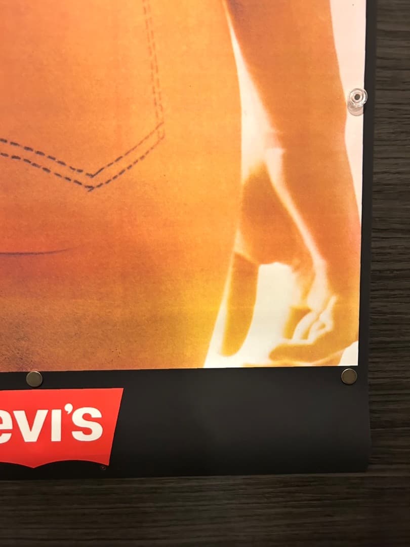 リーバイス LEVIS ビンテージ ポスター 広告 1971年