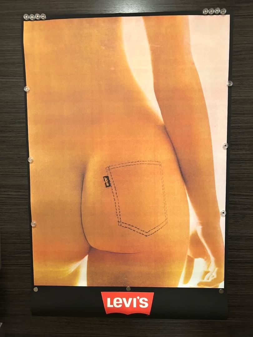リーバイス LEVIS ビンテージ ポスター 広告 1971年