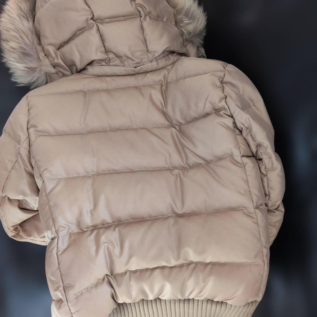 BURBERRY Blue Label ベージュダウンジャケット