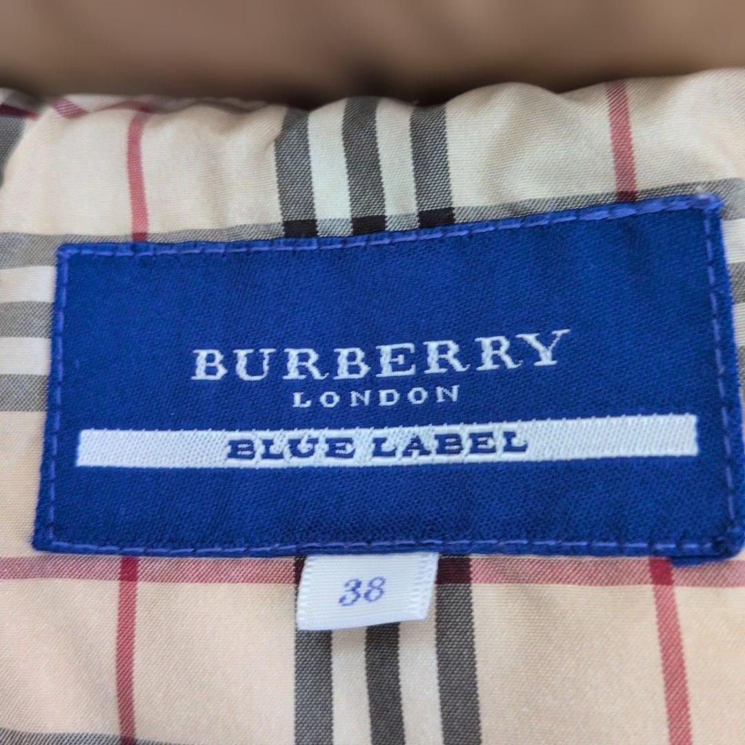 BURBERRY Blue Label ベージュダウンジャケット