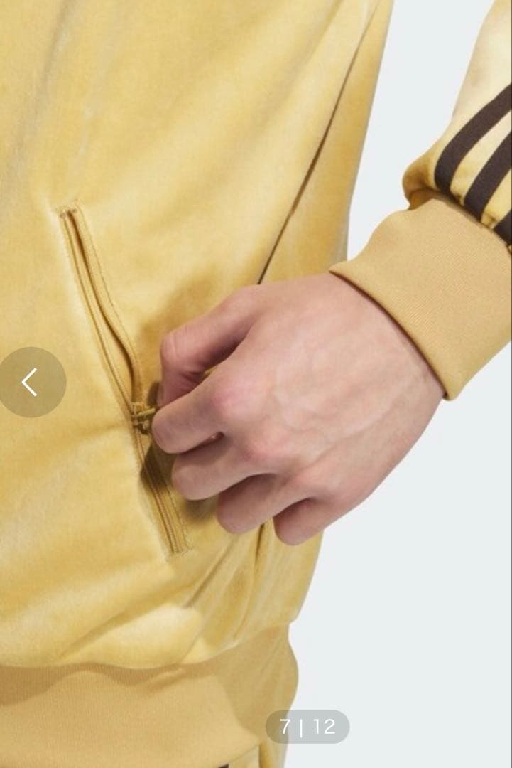 【adidas】ベッケンバウアーベロアトラックジャケット