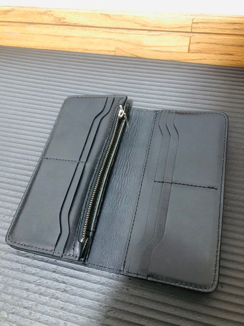 蛇革　パイソン　長財布