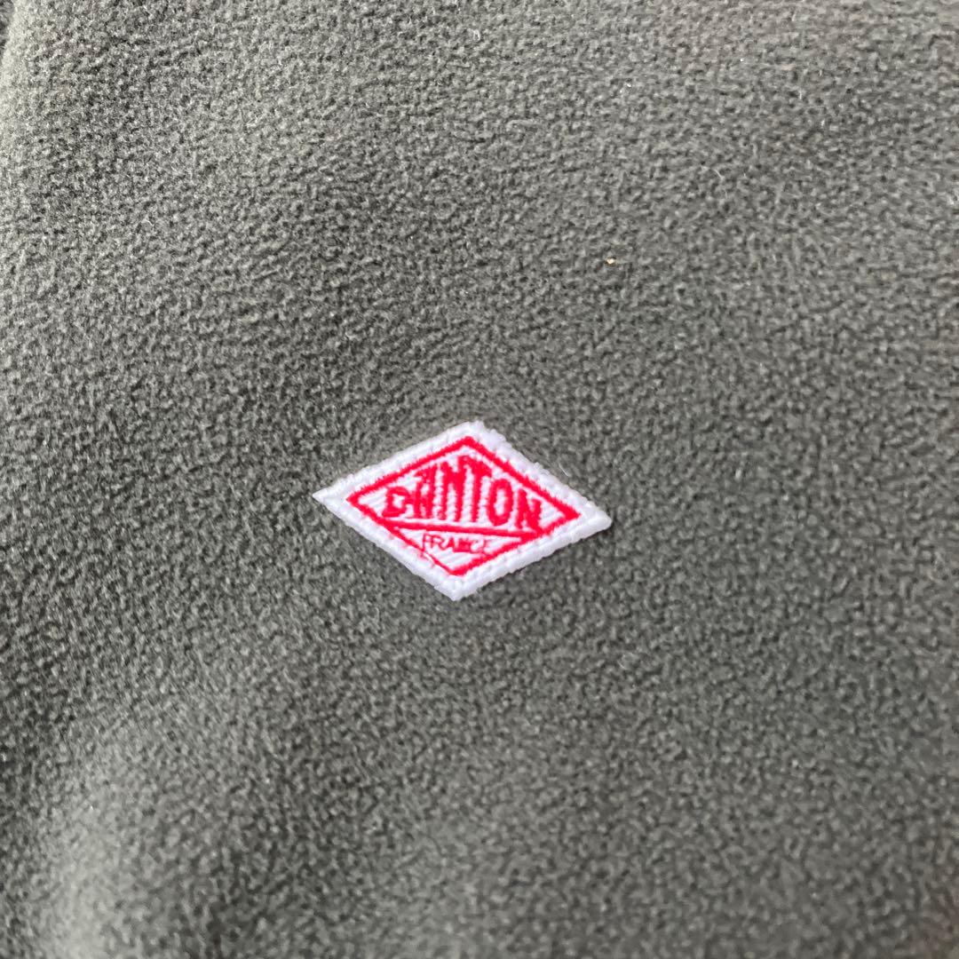 け*ん様 【美品】ダントン フリース プルオーバー 40 オリーブ カーキ