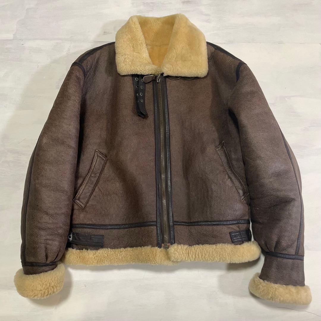 ビンテージ B-6 SHEEPSKIN ムートンジャケット　フライト