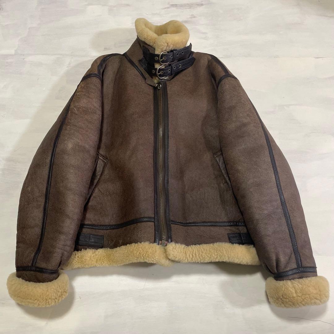 ビンテージ B-6 SHEEPSKIN ムートンジャケット　フライト